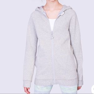 Ivivva Lululemon Sz 6 sea to sky hoodie hlgs/hlgy